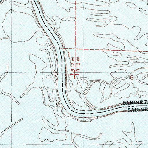Topographic Map of Grocer Lake, LA