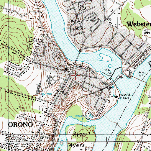 Orono Maine Map