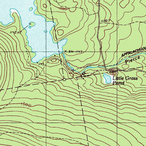 Topographic Map of Sterlings Camps, ME