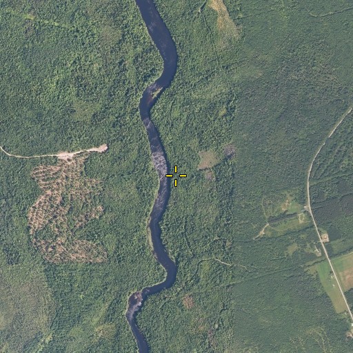 Aerial/Satellite Image of Watson Brook, ME