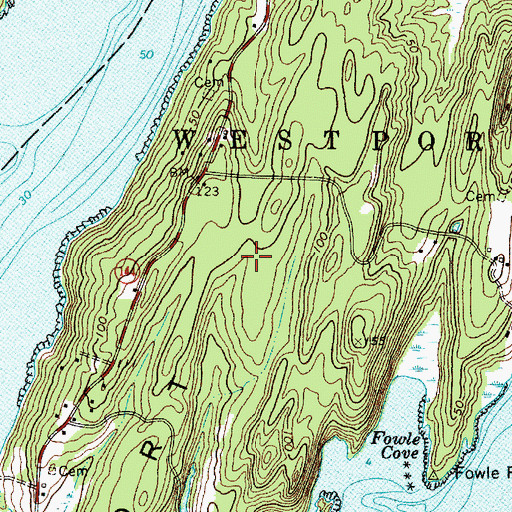 Westport Island Maine Map Westport Island, Me