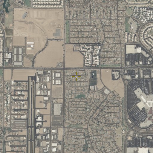 Aerial/Satellite Image of Hightown, AZ