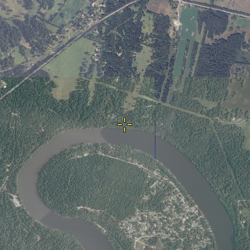 Aerial/Satellite Image of Camp Spring Run, MD