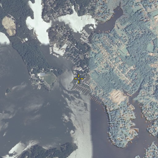 Aerial/Satellite Image of Carr Wharf, MD