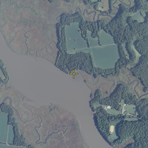 Aerial/Satellite Image of Cocktown Creek, MD