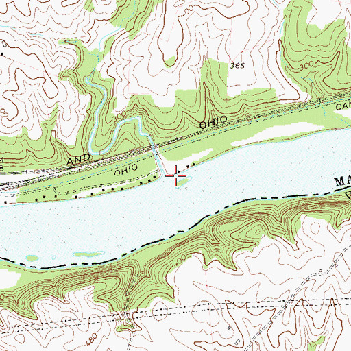 Topographic Map of Little Catoctin Creek, MD