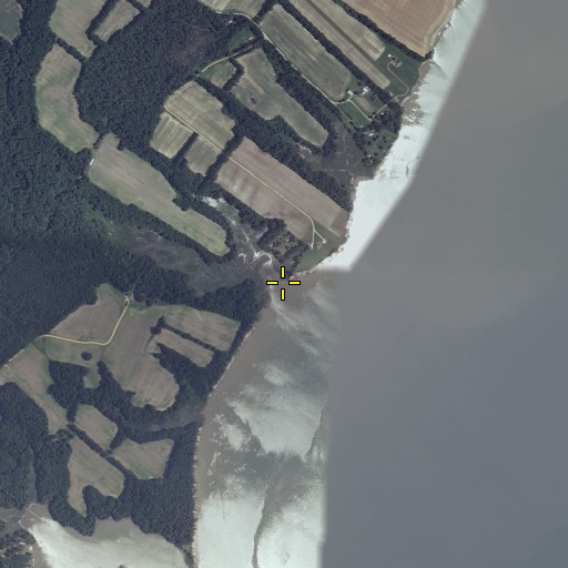 Aerial/Satellite Image of Maddox Creek, MD