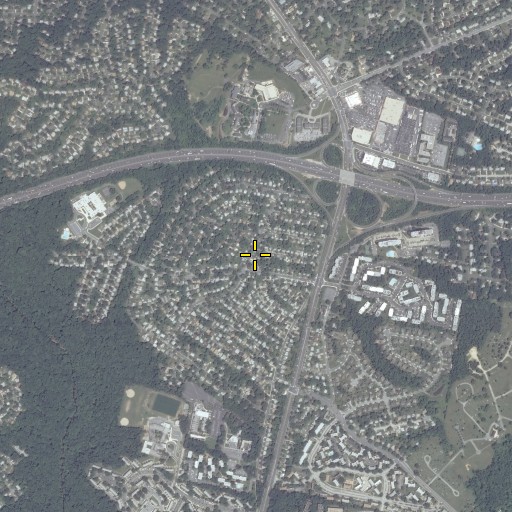 Aerial/Satellite Image of Oakview, MD
