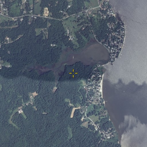 Aerial/Satellite Image of Owings Cliffs, MD