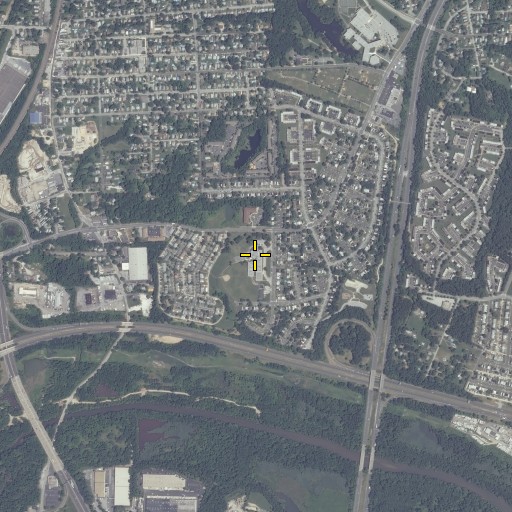 Aerial/Satellite Image of Riverview Elementary School, MD