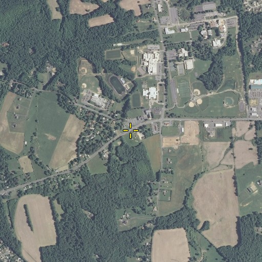 Aerial/Satellite Image of Schucks Corners, MD