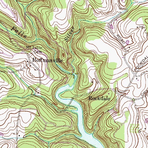 Topographic Map of Silver Run, MD