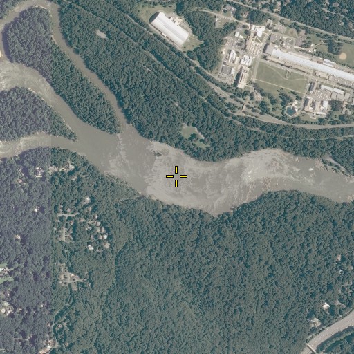 Aerial/Satellite Image of Stubblefield Falls, MD