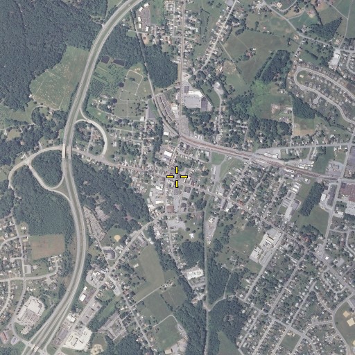 Aerial/Satellite Image of Thurmont, MD