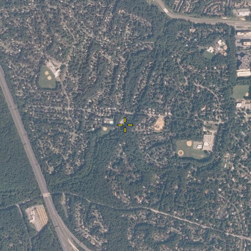 Aerial/Satellite Image of Tilden Park, MD