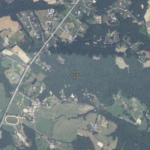 Aerial/Satellite Image of Old Farm Branch, MD
