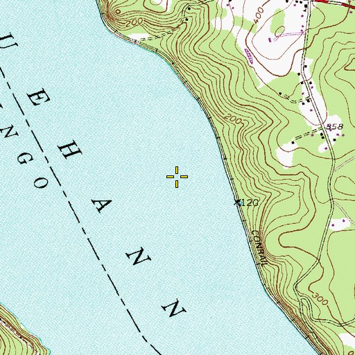 Topographic Map of Indian Rock (historical), MD