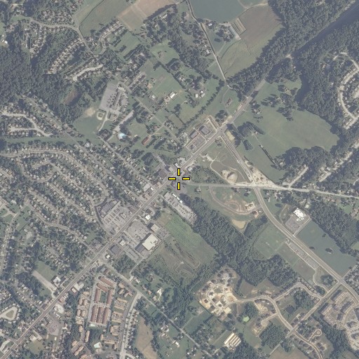 Aerial/Satellite Image of Germantown, MD