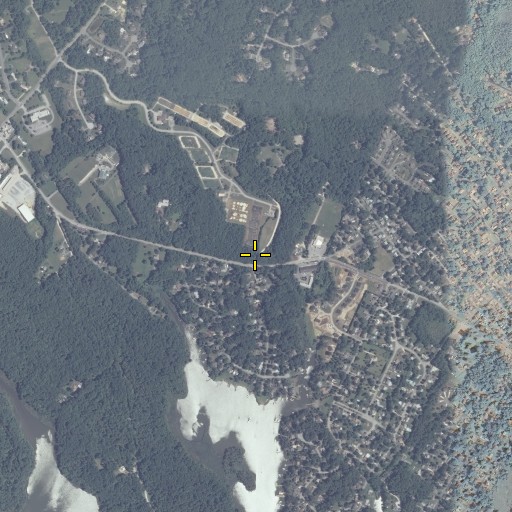 Aerial/Satellite Image of River Club Estates, MD