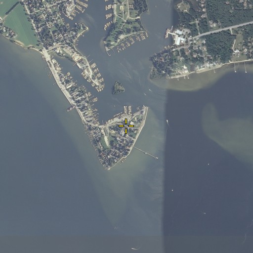 Aerial/Satellite Image of Solomon (historical), MD