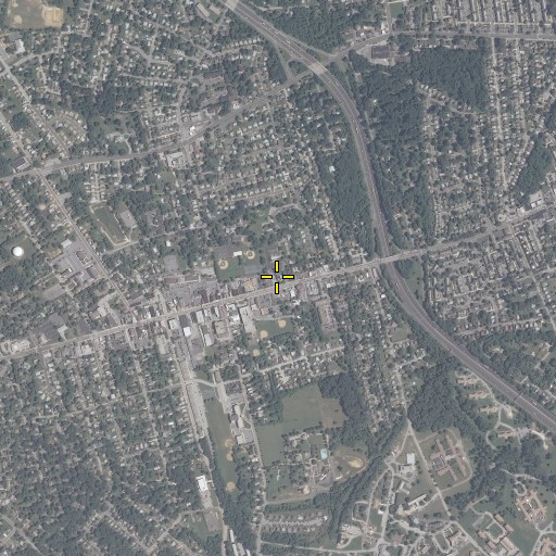 Aerial/Satellite Image of Christadelphian Chapel, MD