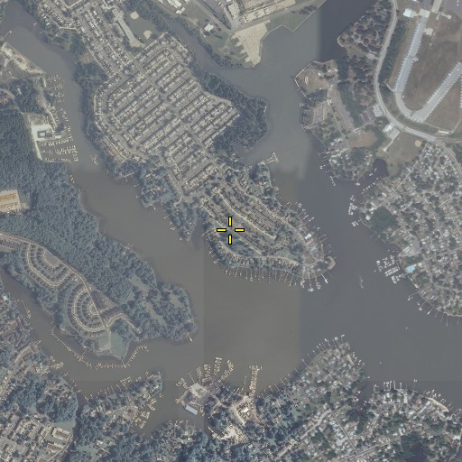Aerial/Satellite Image of Kingston Park, MD