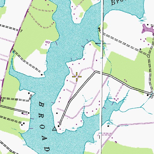Topographic Map of Mount Pleasant, MD