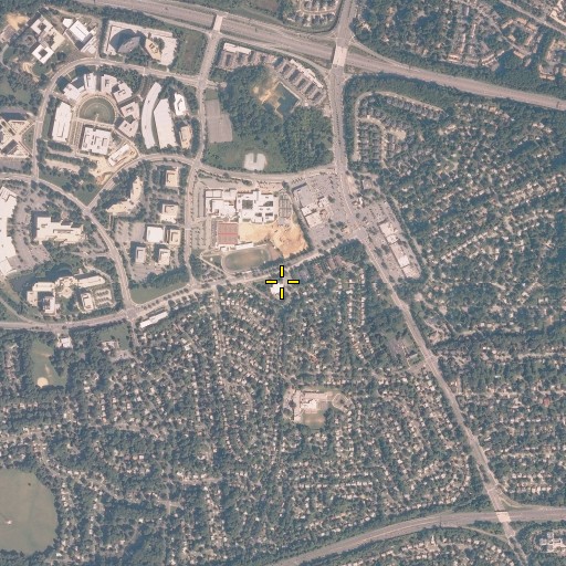 Aerial/Satellite Image of Davis Library, MD