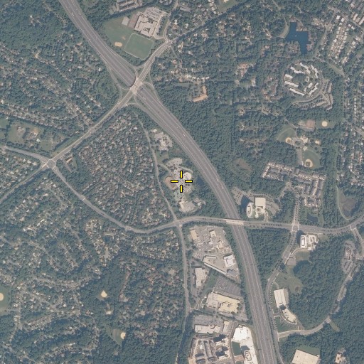 Aerial/Satellite Image of Montgomery County Detention Center, MD