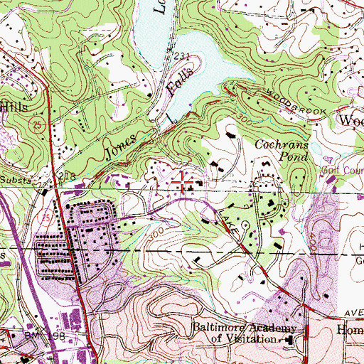 Topographic Map of Dembeigh Hill, MD