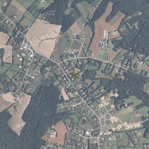 Aerial/Satellite Image of Walker Manor, MD