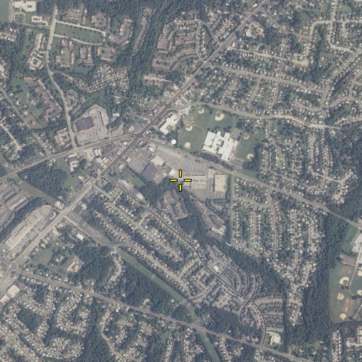 Aerial/Satellite Image of Perry Hall Square Shopping Center, MD