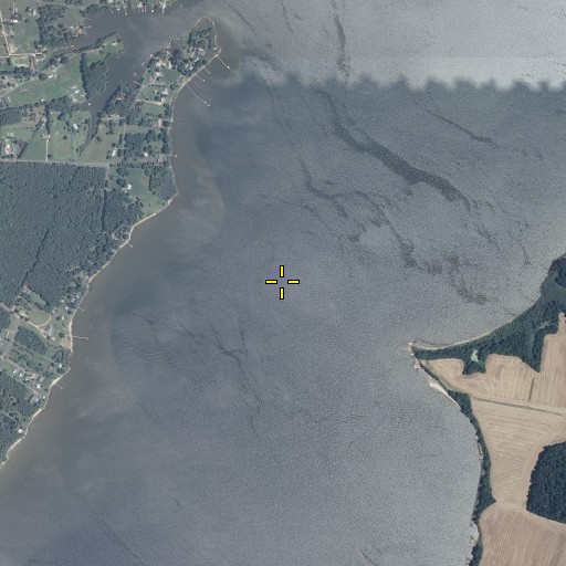Aerial/Satellite Image of Saint Celments Bay, MD
