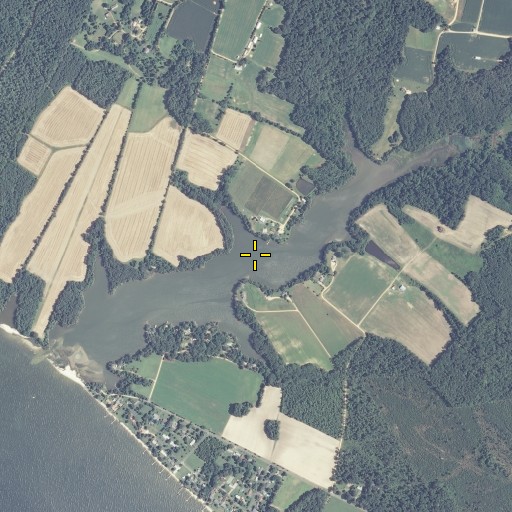 Aerial/Satellite Image of Blake Creek, MD
