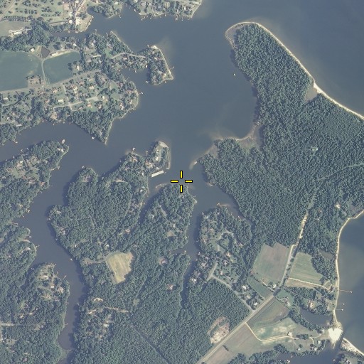 Aerial/Satellite Image of Sam Abell Cove, MD