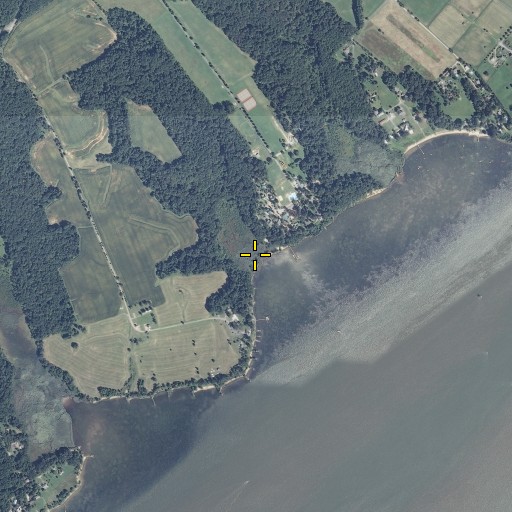 Aerial/Satellite Image of Back Creek, MD