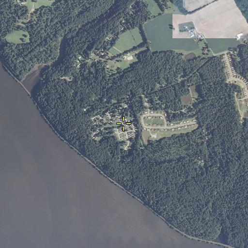 Aerial/Satellite Image of Conowingo Mobile Home Park, MD
