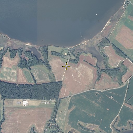 Aerial/Satellite Image of Conquest Beach, MD