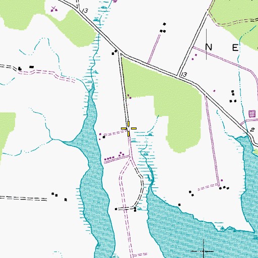 Topographic Map of Kentwood, MD