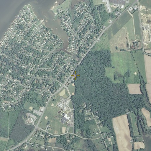 Aerial/Satellite Image of Mowbray Park, MD