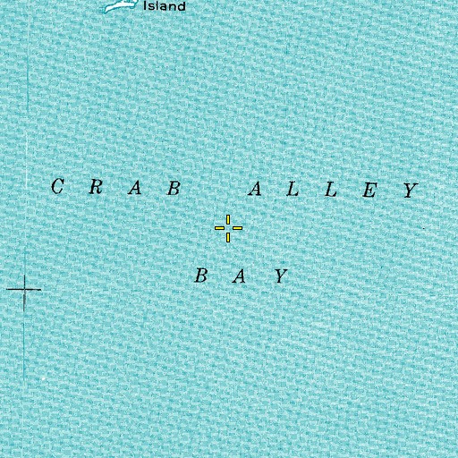 Topographic Map of Crab Alley Bay, MD