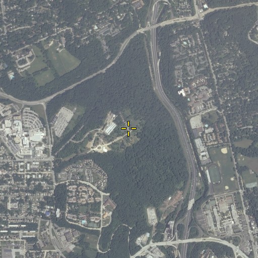 Aerial/Satellite Image of Cylburn Park, MD
