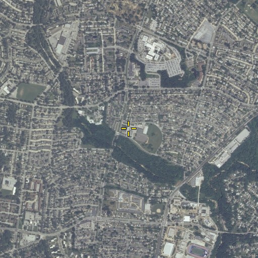 Aerial/Satellite Image of Northwood Elementary School, MD