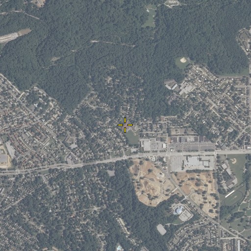 Aerial/Satellite Image of Thomas Jefferson Elementary - Middle School, MD