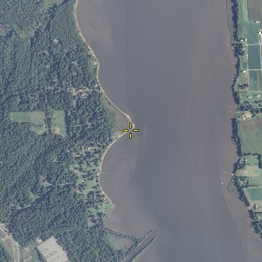 Aerial/Satellite Image of Trueman Point, MD