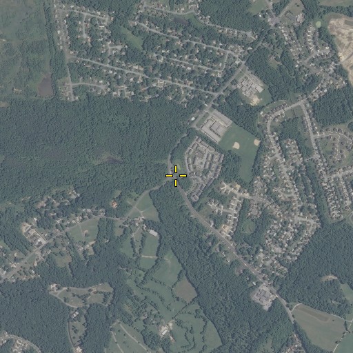 Aerial/Satellite Image of Woodyard, MD