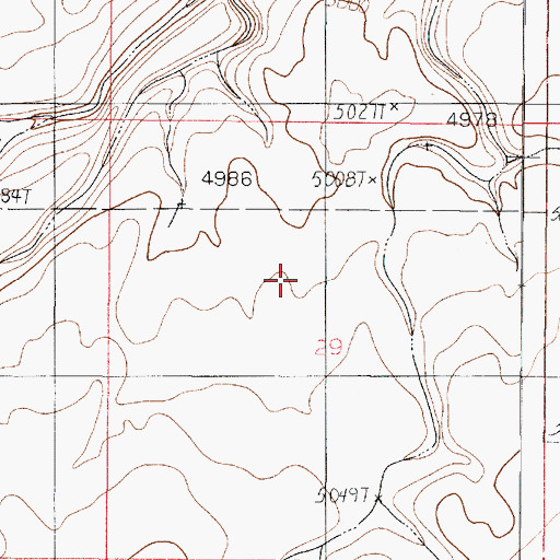 Topographic Map of House Rock Valley Buffalo Range, AZ