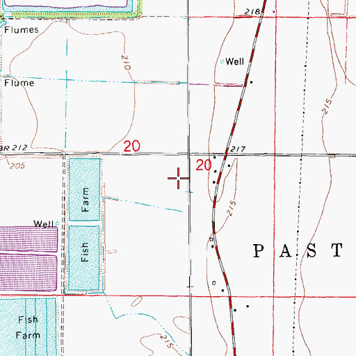 Topographic Map of Christian Church (historical), AR