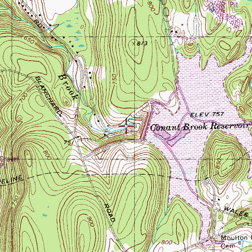 Monson Reservoir, MA