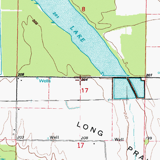 Topographic Map of Dyers Ridge School (historical), AR